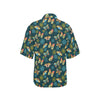 Butterfly Hand Draw Print Pattern Women's Hawaiian Shirt