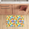 Pineapple Pattern Print Design PP09 Kitchen Mat