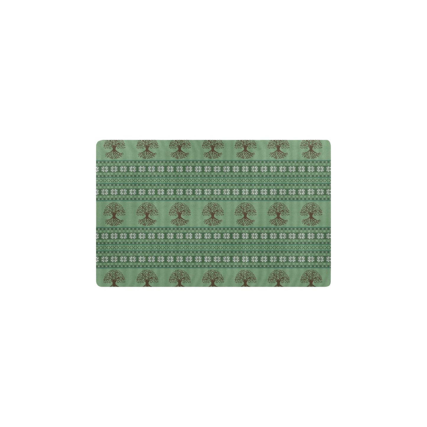 Celtic Pattern Print Design 09 Kitchen Mat