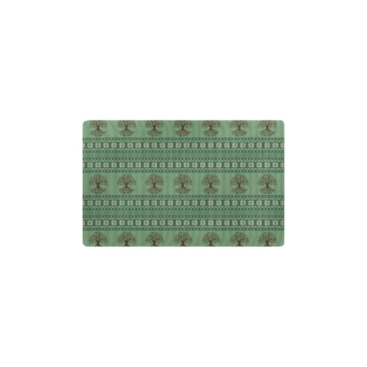 Celtic Pattern Print Design 09 Kitchen Mat