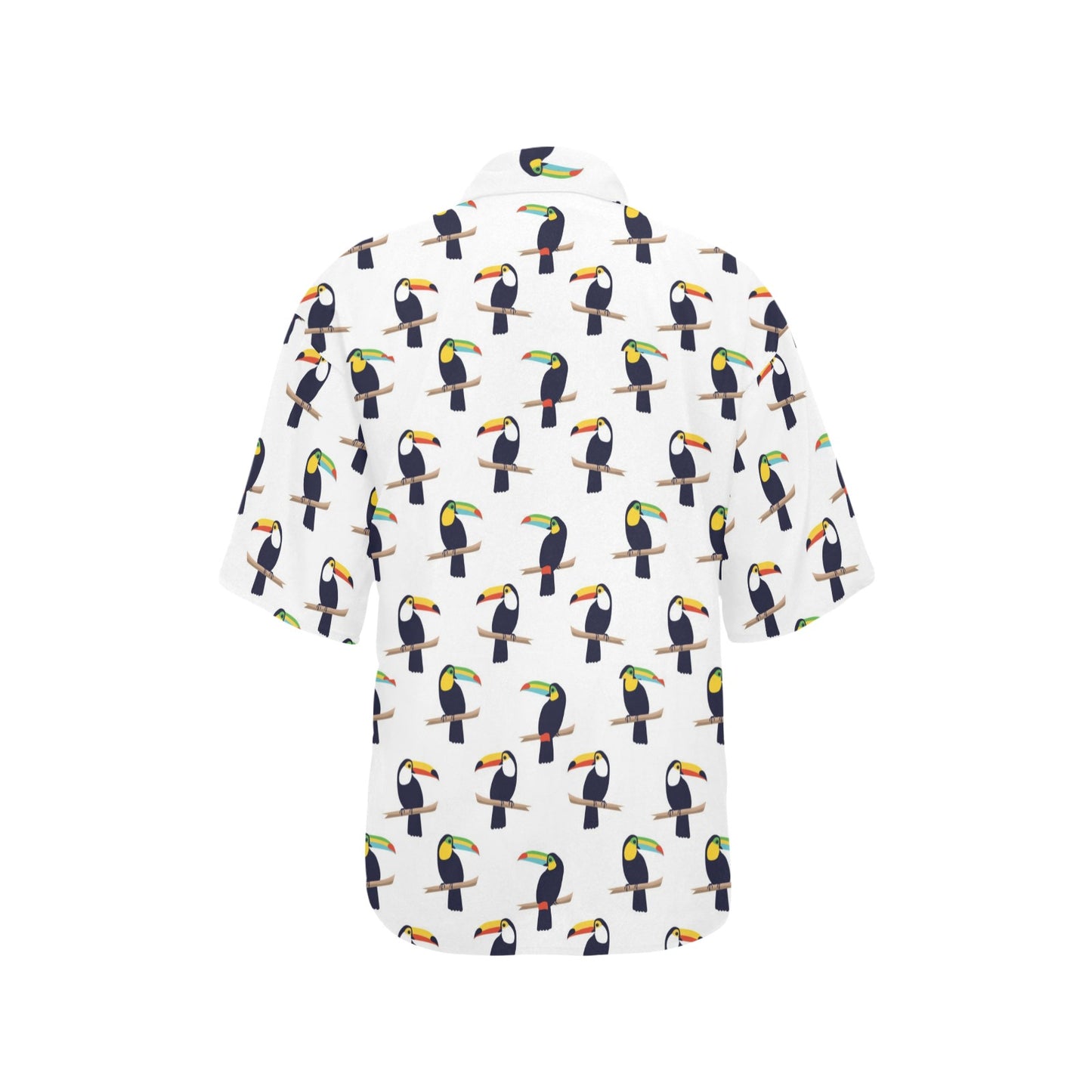 Toucan Print Design LKS305 Women's Hawaiian Shirt