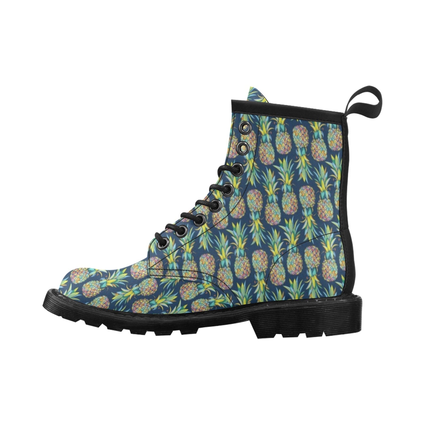 Pineapple Color Art Women's Boots