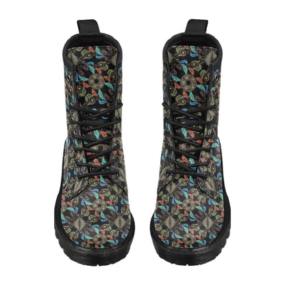 Ancient Greek Print Design LKS308 Women's Boots