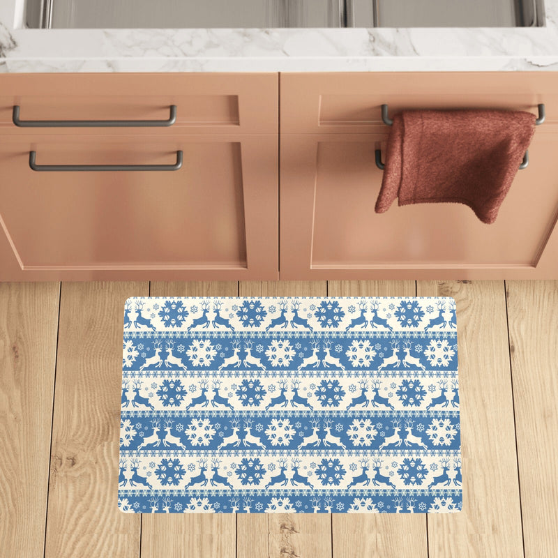 Reindeer Print Design LKS401 Kitchen Mat