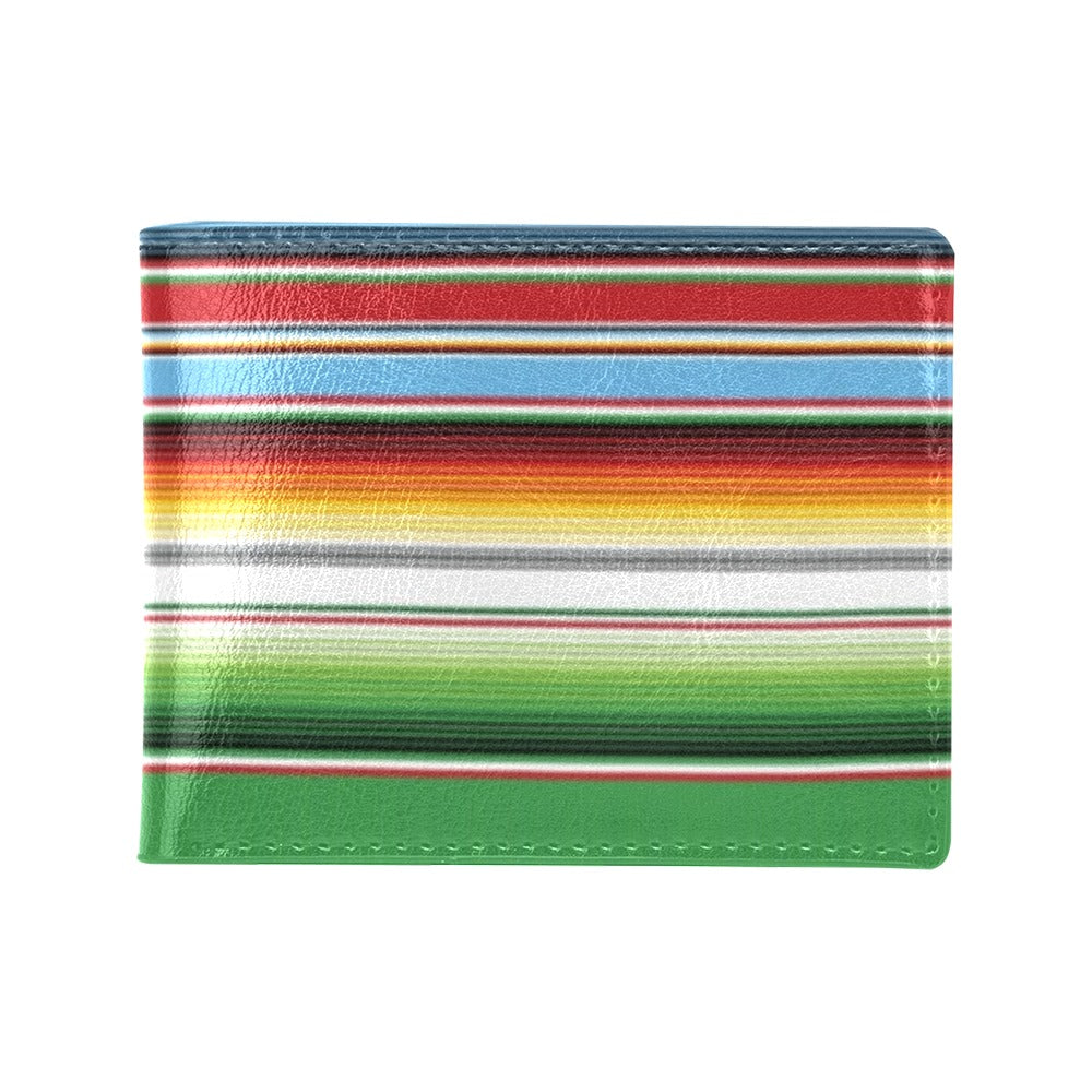Serape Print Design LKS302 Men's ID Card Wallet