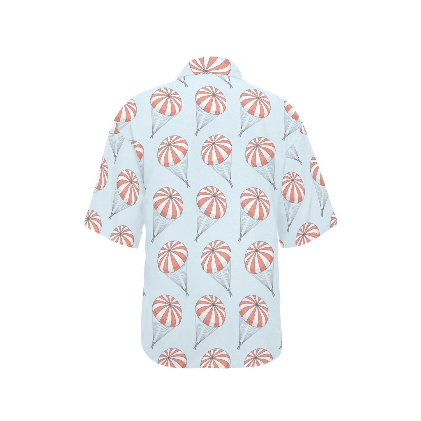 Skydiving Pattern Print Design 01 Women's Hawaiian Shirt