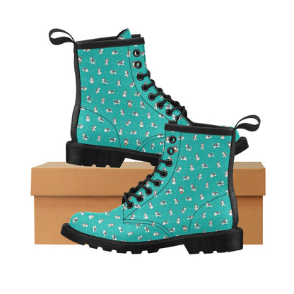Siberian Huskies Print Design LKS303 Women's Boots
