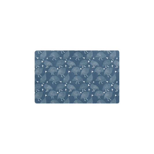 Guinea Fowl Print Design LKS401 Kitchen Mat