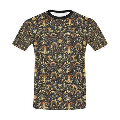 Sun Moon Print Design LKS308 Men's All Over Print T-shirt