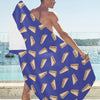 Sandwich Print Design LKS303 Beach Towel 32" x 71"