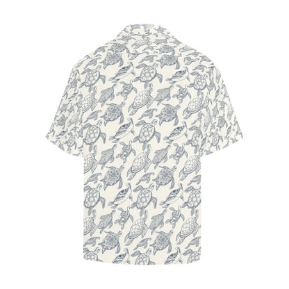 Sea Turtle Print Design LKS304 Men's Hawaiian Shirt