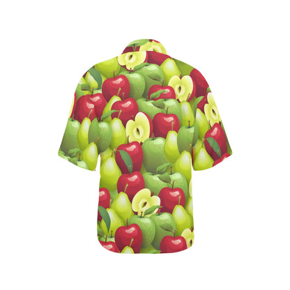 Apple Pattern Print Design AP03 Women's Hawaiian Shirt