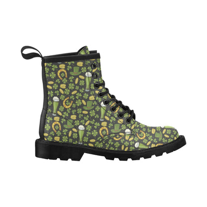 St Patricks Day Print Design LKS307 Women's Boots
