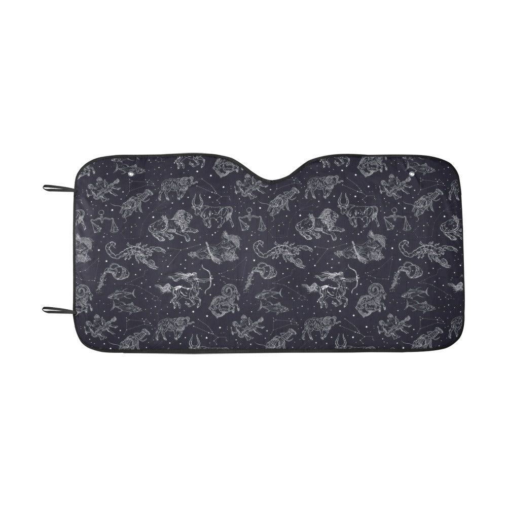 Zodiac Print Design LKS304 Car front Windshield Sun Shade
