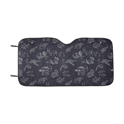 Zodiac Print Design LKS304 Car front Windshield Sun Shade