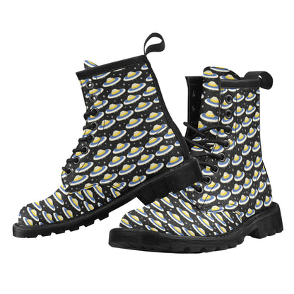 UFO Print Design LKS303 Women's Boots