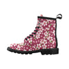 Cherry Blossom Pattern Print Design CB06 Women's Boots