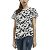 Yin Yang Print Design LKS302 Women's  T-shirt