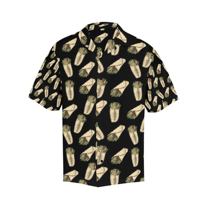 Burrito Print Design LKS303 Men's Hawaiian Shirt