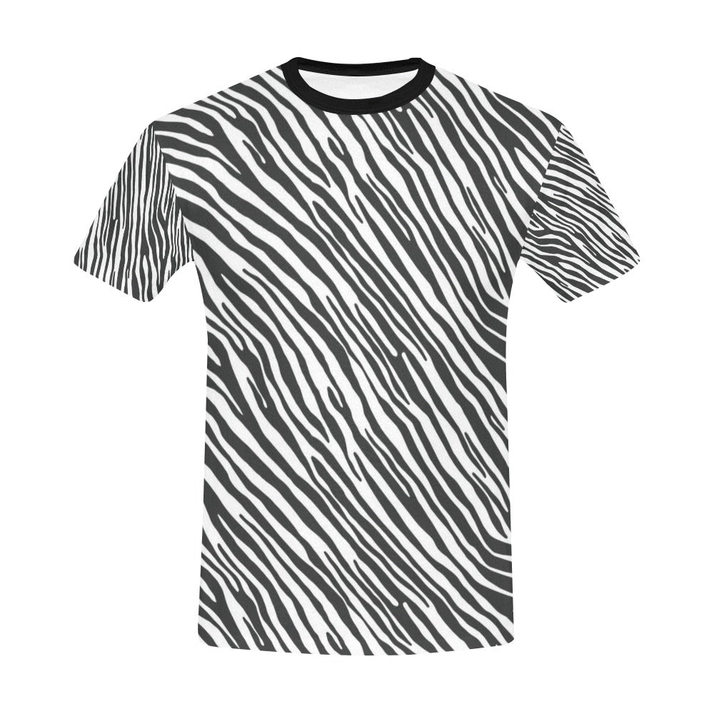 Zebra Classic Print Design LKS302 Men's All Over Print T-shirt