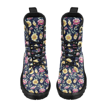 Gerberas Pattern Print Design GB03 Women's Boots