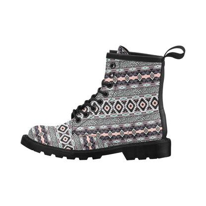 Safari Pattern Print Design LKS302 Women's Boots