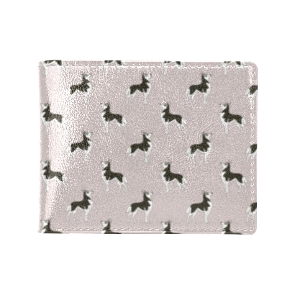 Siberian Huskies Print Design LKS301 Men's ID Card Wallet