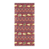 Burrito Taco Print Design LKS302 Beach Towel 32" x 71"