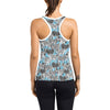 Zebra Print Design LKS305 Women's Racerback Tank Top