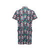 Sugar Skull Print Design LKS308 Men's Romper