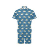 Angel Pattern Print Design 08 Men's Romper