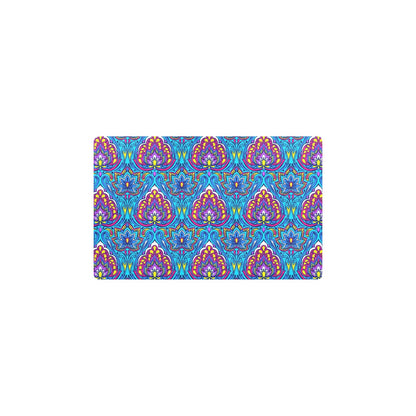 lotus Boho Pattern Print Design LO010 Kitchen Mat
