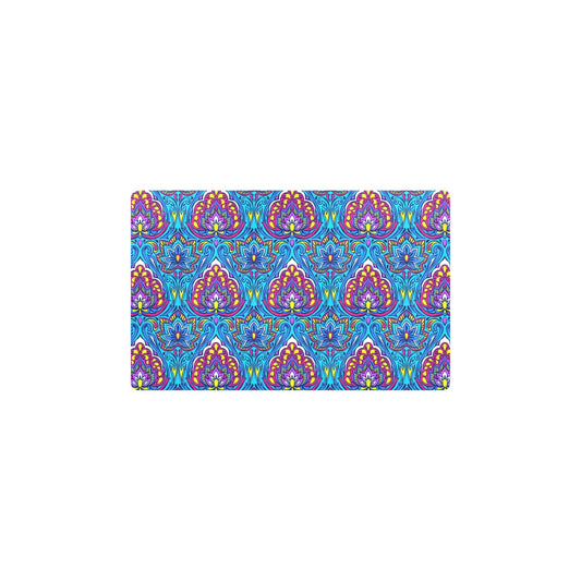 lotus Boho Pattern Print Design LO010 Kitchen Mat