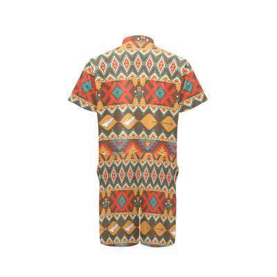 Native Pattern Print Design A01 Men's Romper