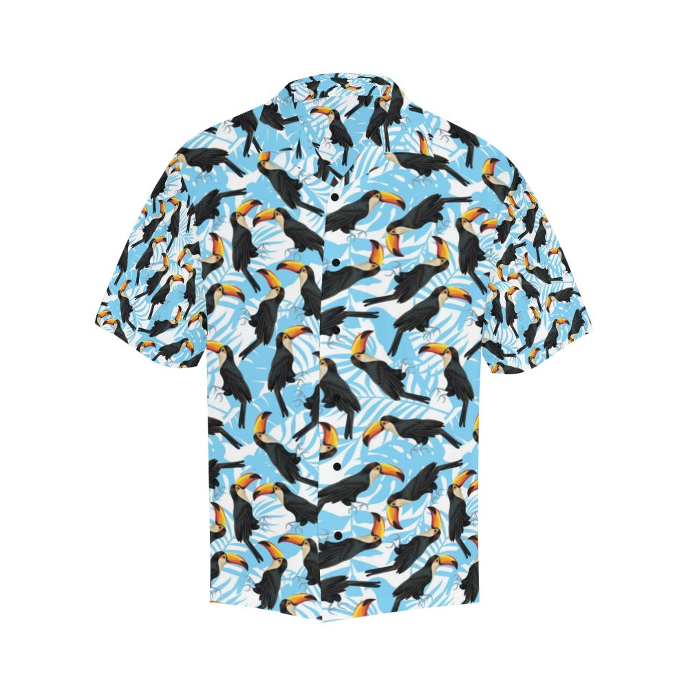 Toucan Print Design LKS303 Men's Hawaiian Shirt