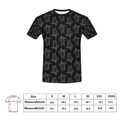 Sea Turtle Print Design LKS3012 Men's All Over Print T-shirt