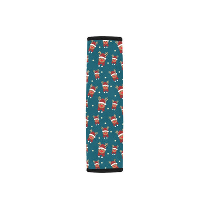 Reindeer Print Design LKS406 Car Seat Belt Cover