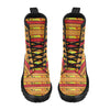 Mexican Blanket Ornament Print Pattern Women's Boots