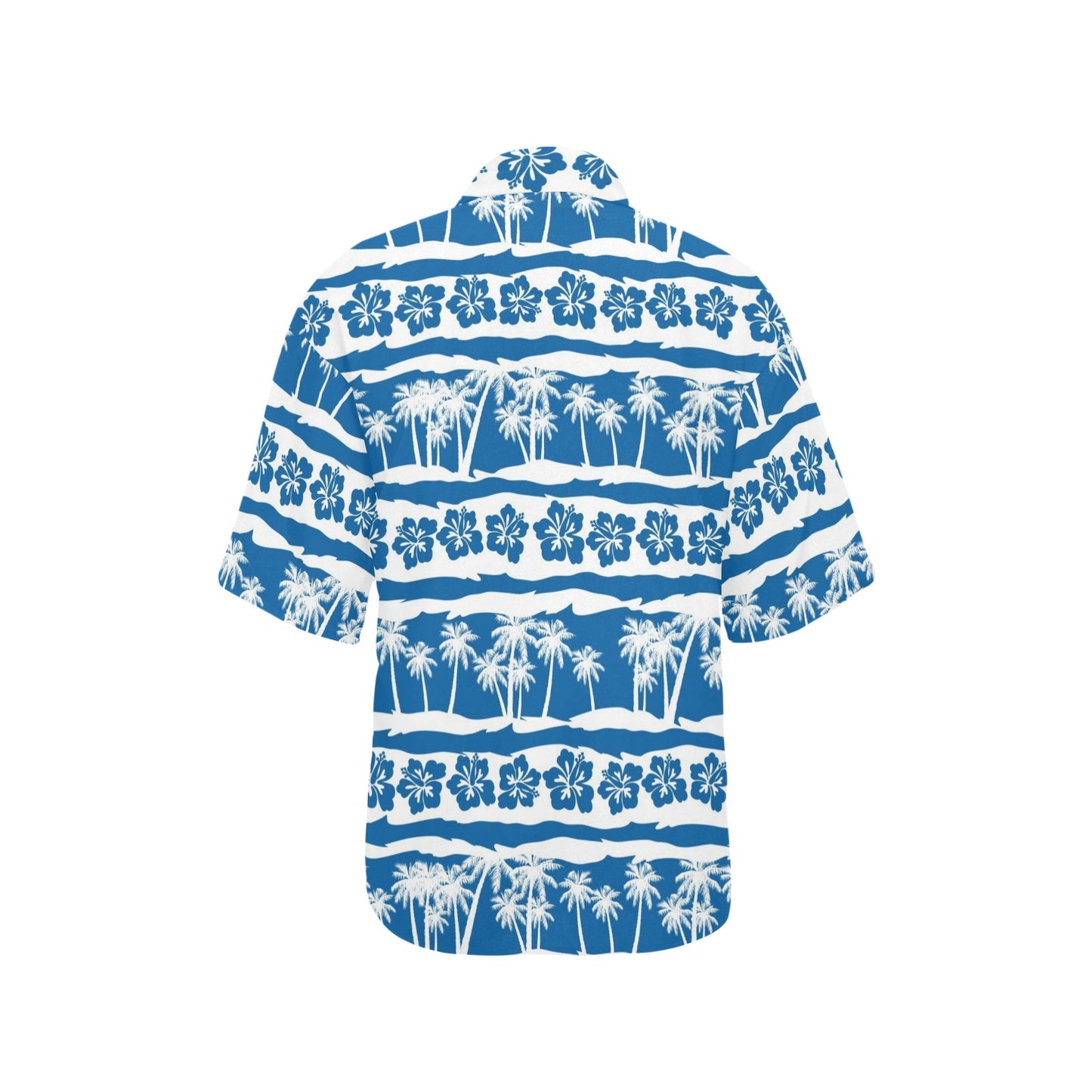 Hawaiian Themed Pattern Print Design H021 Women's Hawaiian Shirt