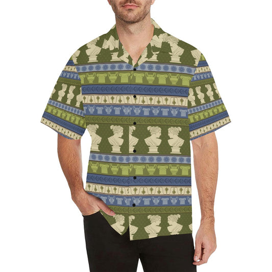 Ancient Greek Statue Print Design LKS301 Men's Hawaiian Shirt