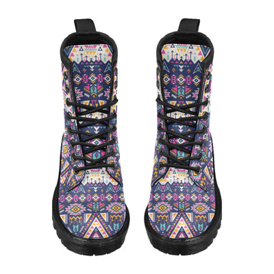 Pink Tribal Aztec native american Women's Boots