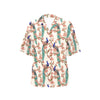 Cherry Blossom Peacock Women's Hawaiian Shirt