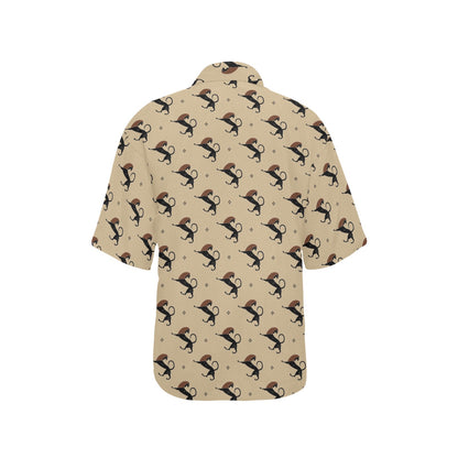 Ancient Greek Print Design LKS3011 Women's Hawaiian Shirt