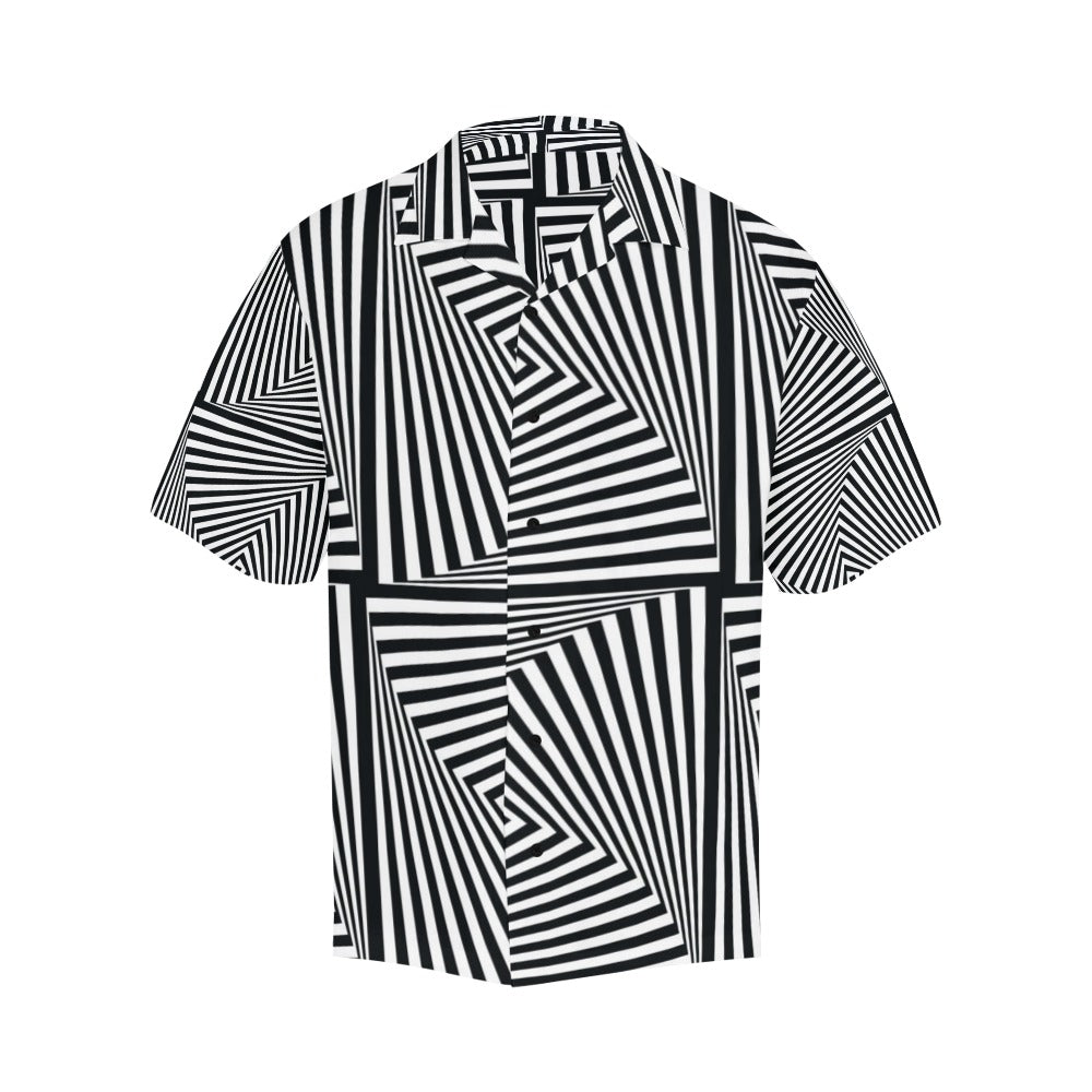 Vortex Print Design LKS302 Men's Hawaiian Shirt