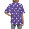 Unicorn Casttle Women's Hawaiian Shirt