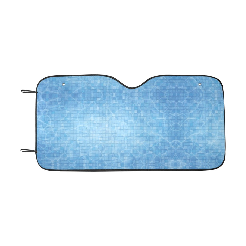Swimming Pool Print Design LKS302 Car front Windshield Sun Shade