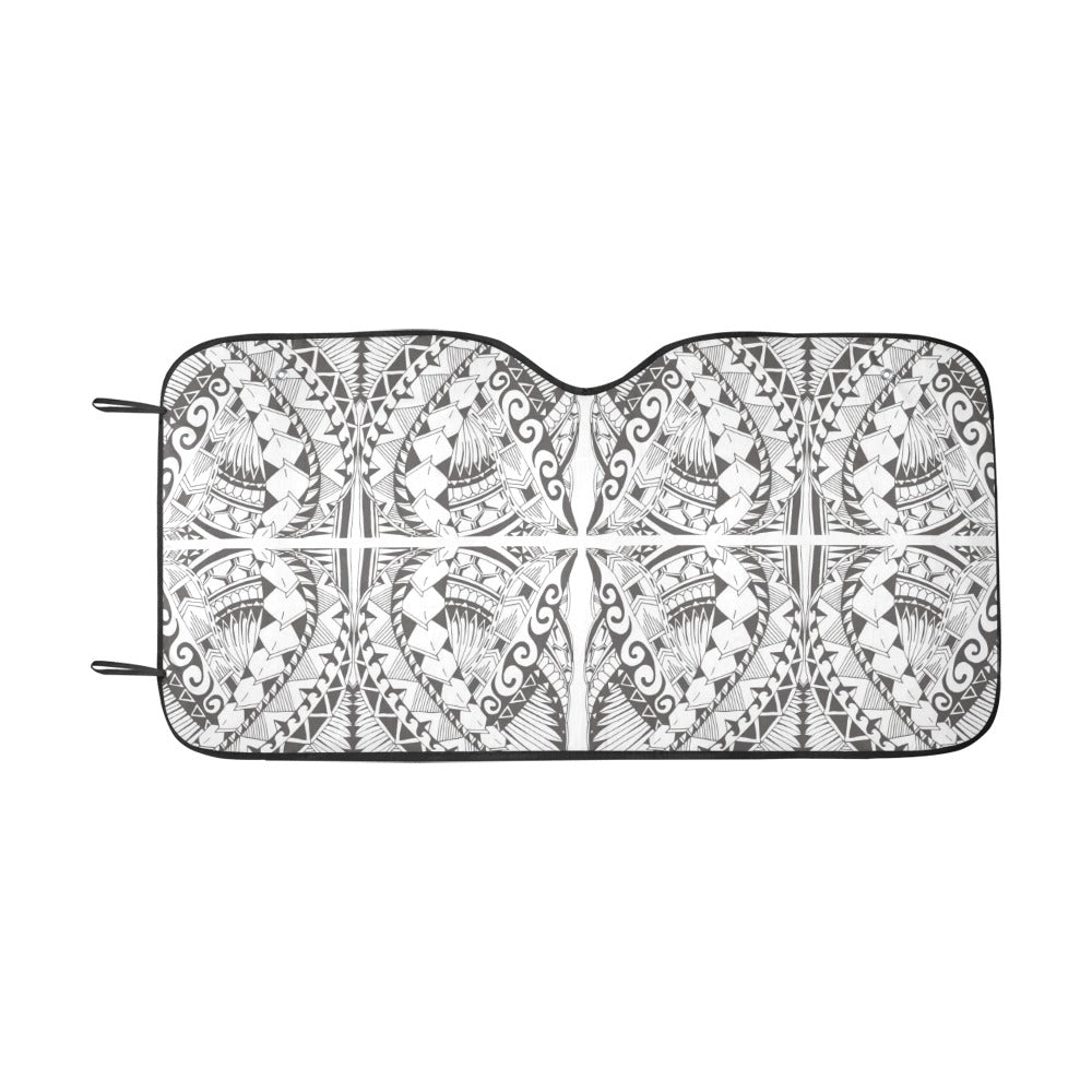 Samoan Style Print Design LKS301 Car front Windshield Sun Shade