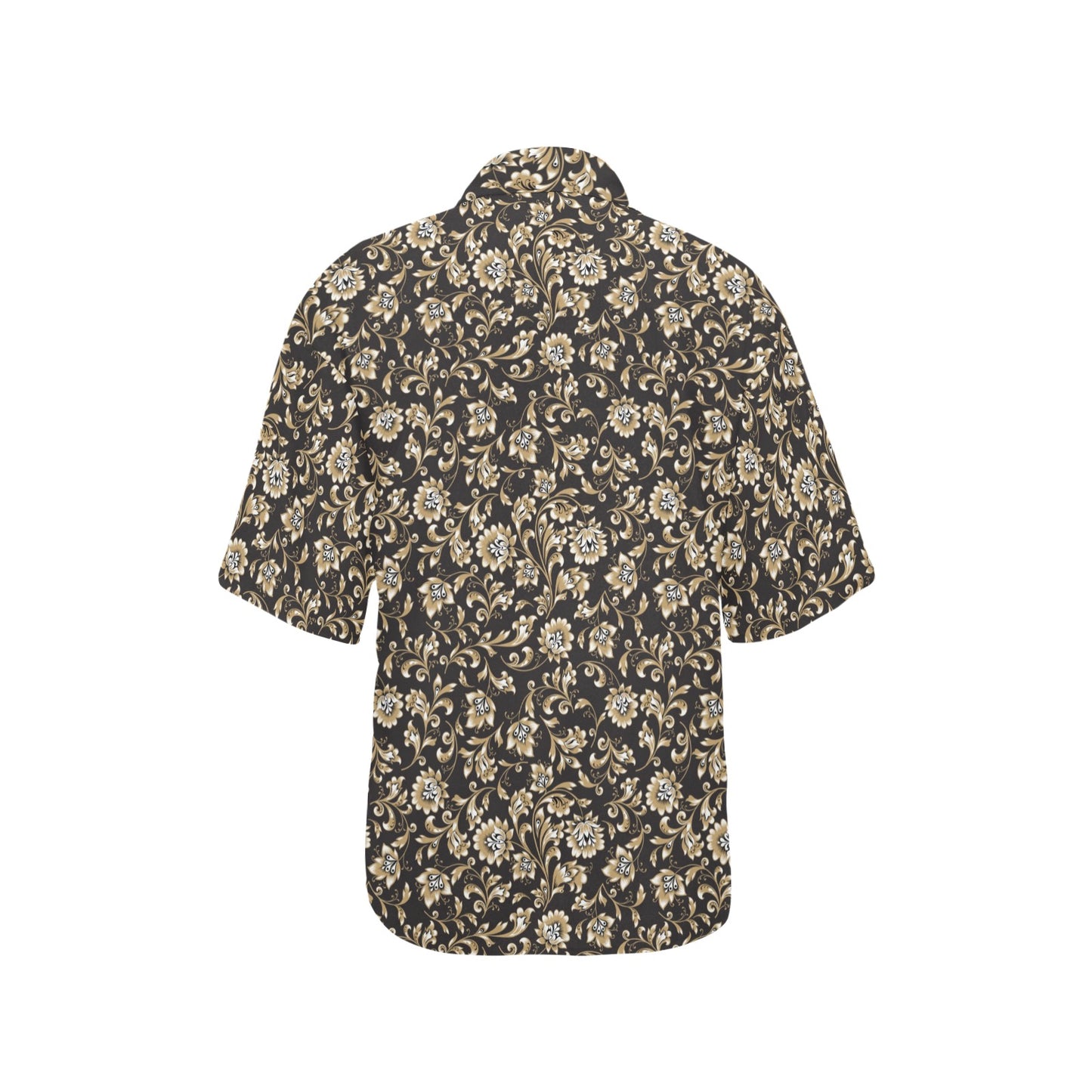 Brocade Pattern Print Design 03 Women's Hawaiian Shirt