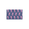 SeaHorse Pink Pattern Print Design 02 Kitchen Mat