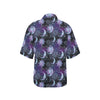 Sun Moon Print Design LKS303 Women's Hawaiian Shirt